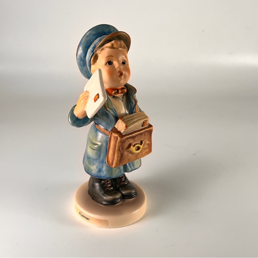 Vtg Postman Figurine Goebel Hummel W Germany TMK6 Signed '83 #119